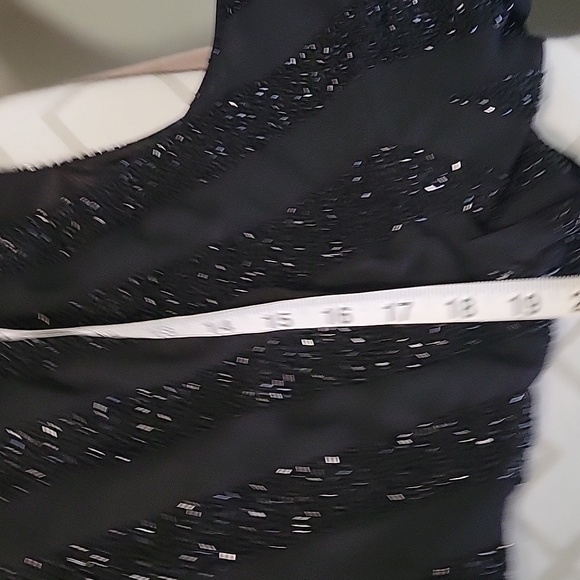 JKARA sequined chiffon dress - Picture 7 of 9